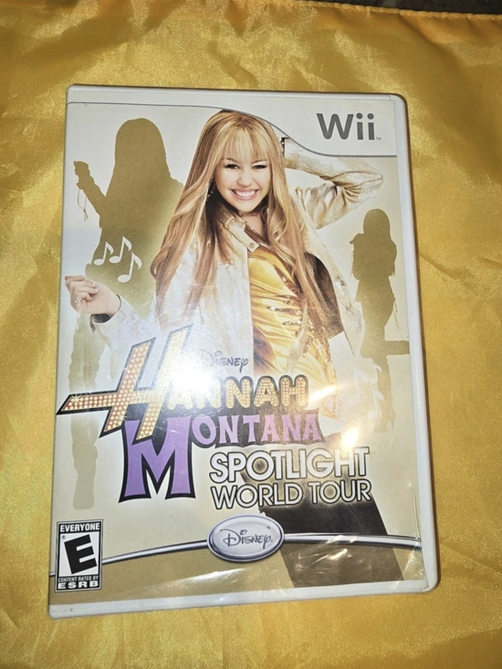 Disney Hannah Montana: Spotlight World Tour Wii Video Game Like New